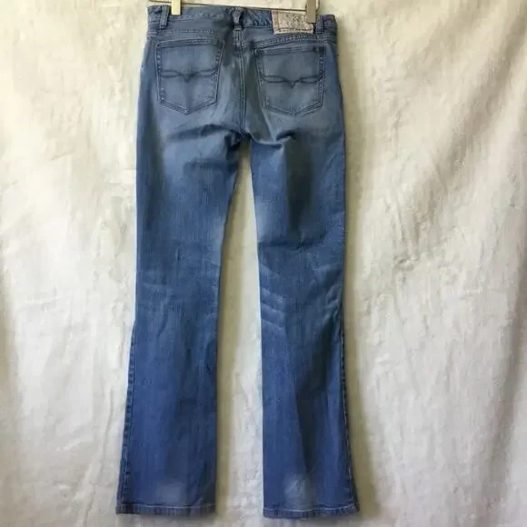 Ralph Lauren Light Blue Girl Bootcut Jeans - Picture 8 of 16
